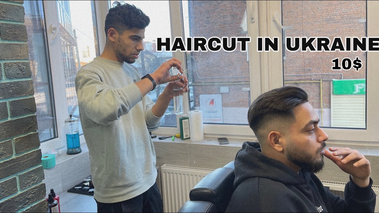 Haircut in Ukraine 🇺🇦 mens haircut 2022 || #vnmu #mbbsukraine