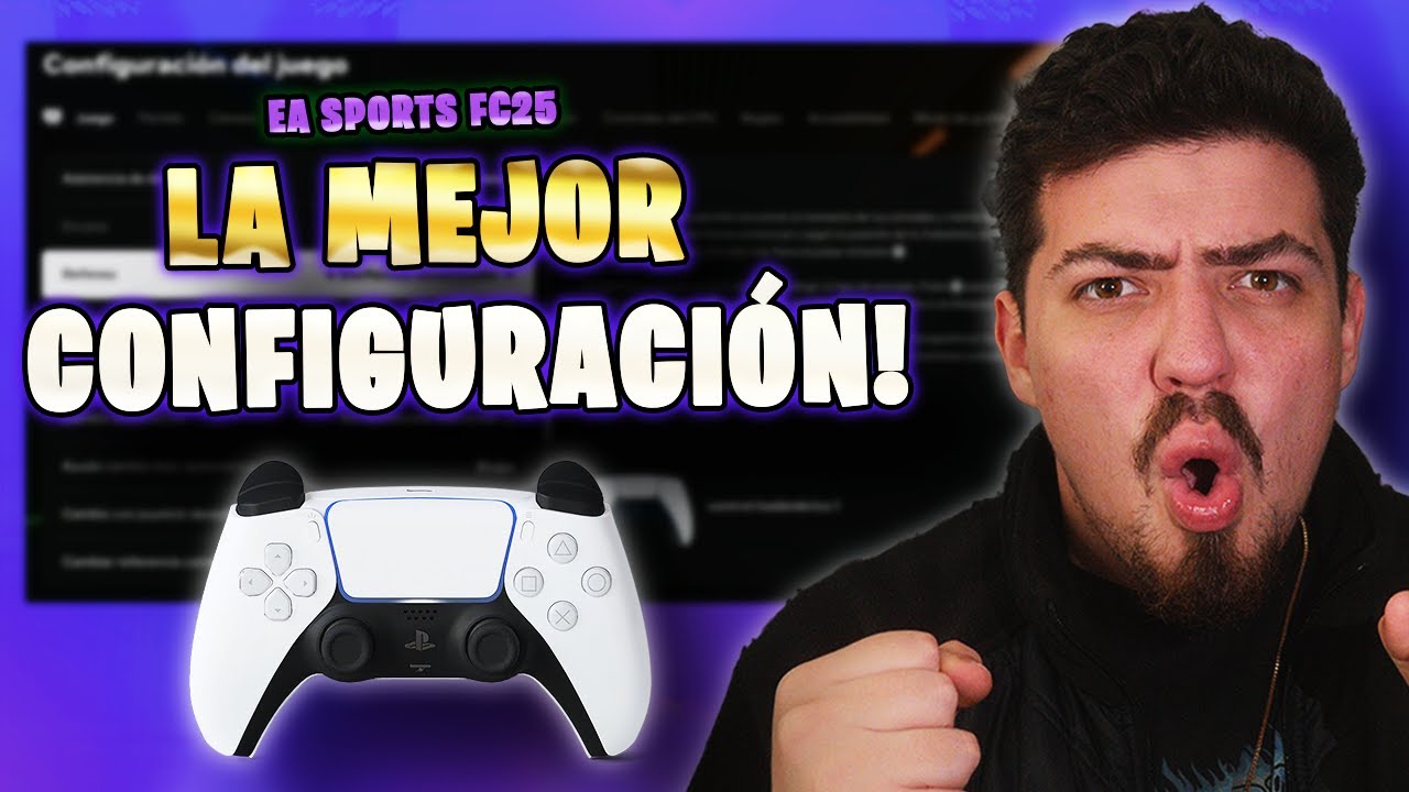 La Mejor Configuración del CONTROL y JUEGO en EA FC25 para ganar más!!