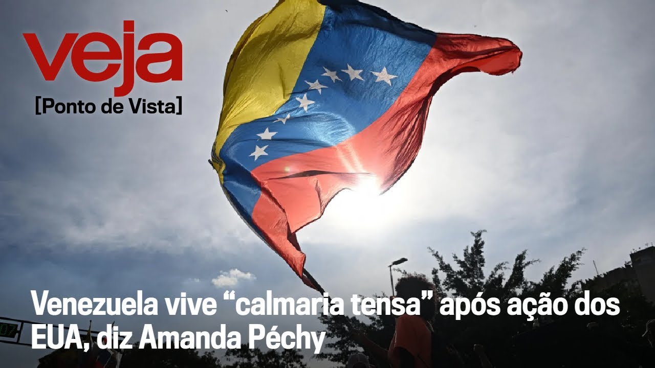 Venezuela vive “calmaria tensa” após ação dos EUA, diz Amanda Péchy