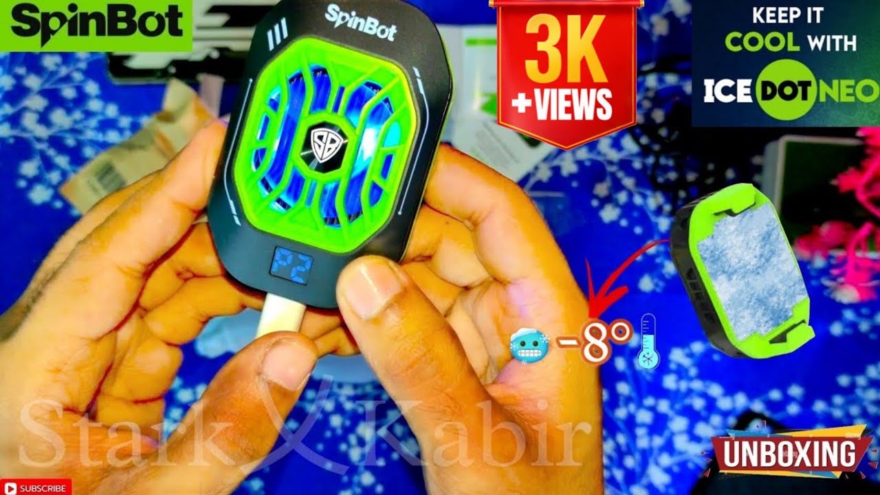 SpinBot IceDot Neo | SpinBot Neo | SpinBot Mobile Cooler | Best Phone Cooler #videos #video
