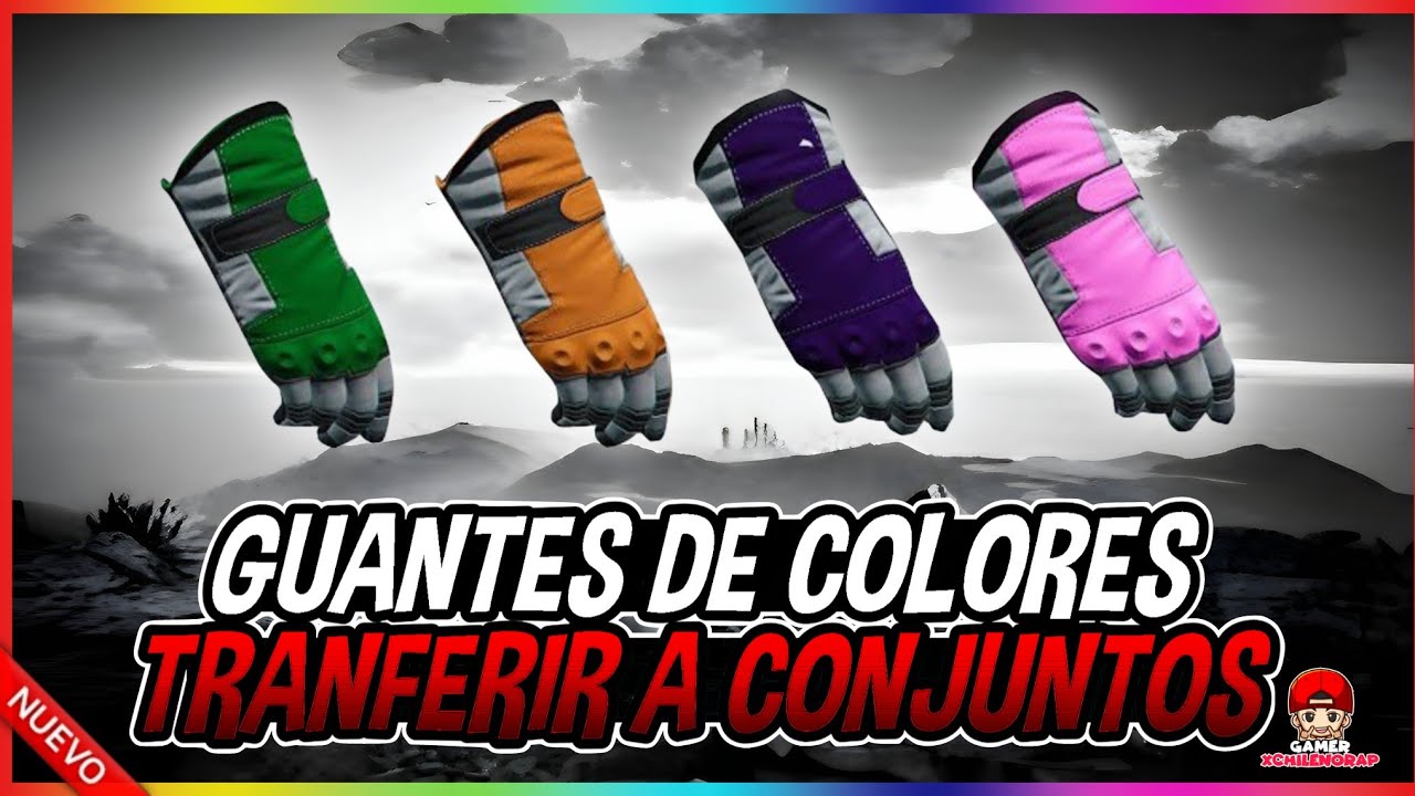NEW | COMO TRANSFERIR TODO TIPO DE GUANTES | GUANTES DE COLORES | METODO BEFF | NEXTDNS