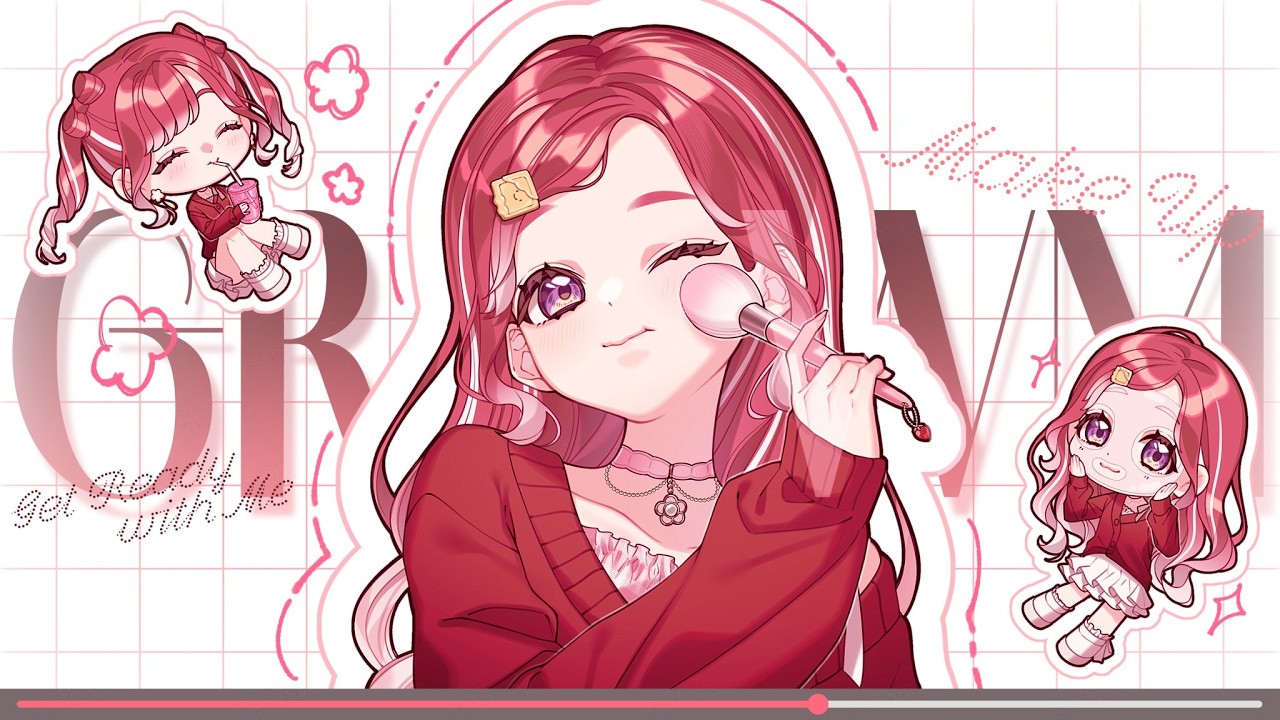 【朝活雑談】GRWM的な配信💘【早乙女ベリー/にじさんじ】