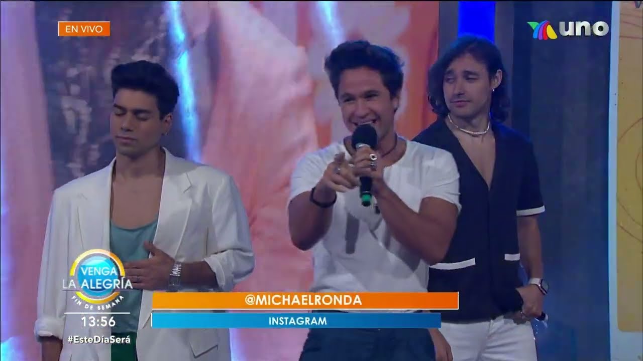Oye Mujer, Lalo Brito, Jorge Blanco y Michael Ronda en VLA Fin de Semana