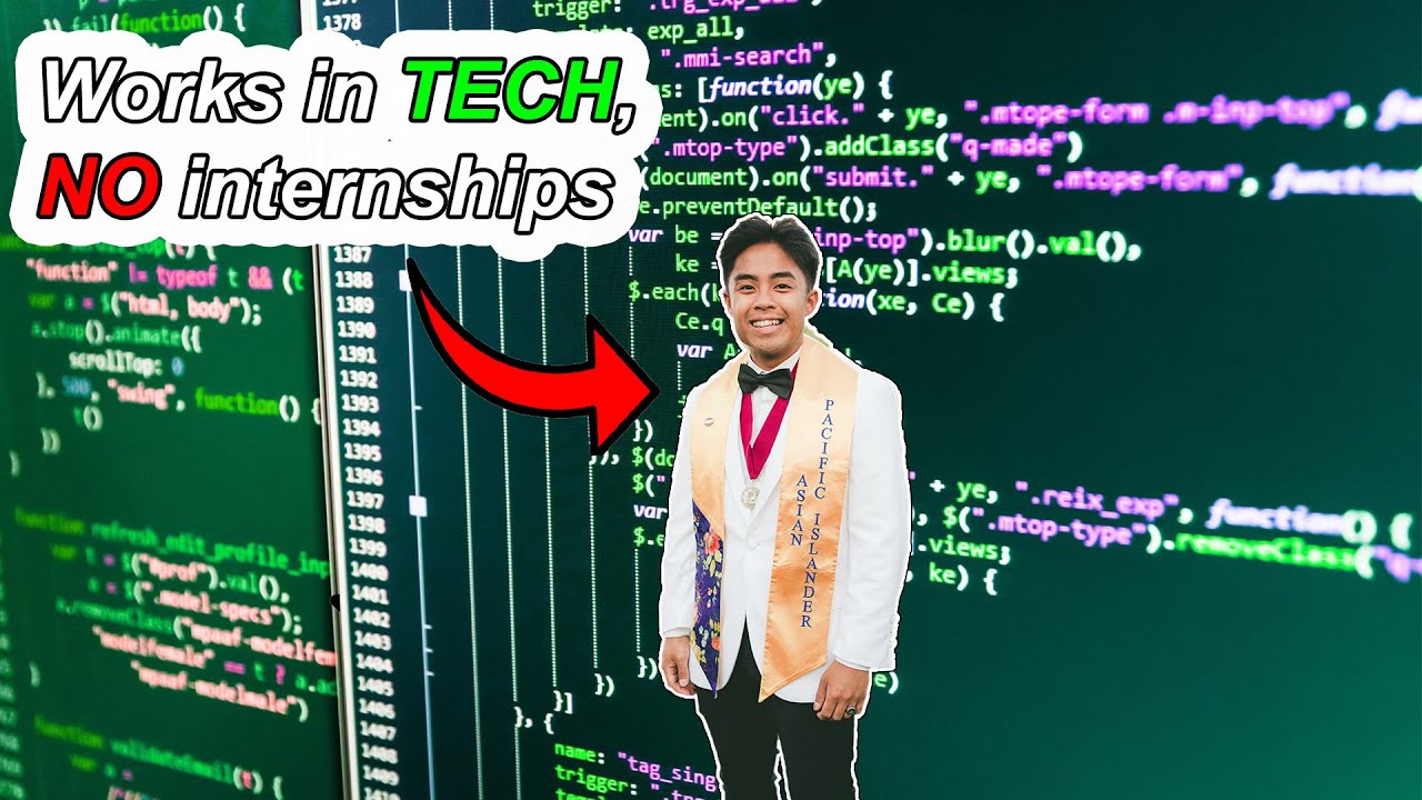 How to get a job in TECH with NO internship experience