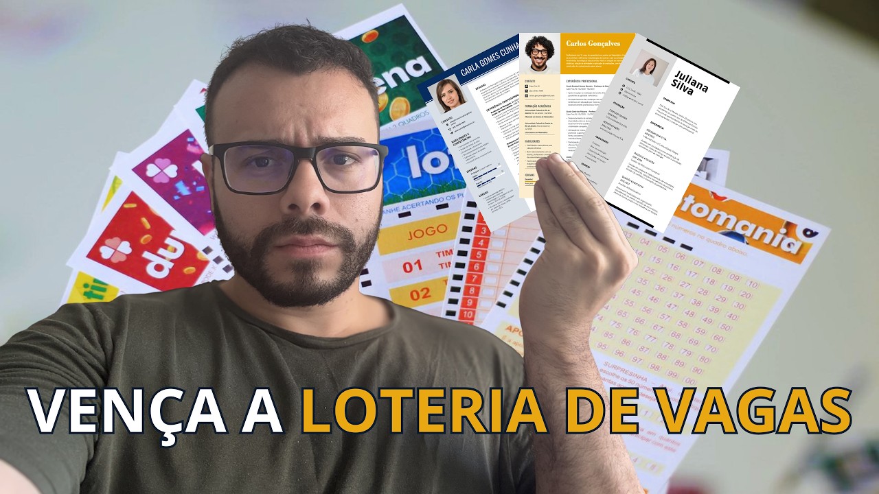 Por que conseguir emprego é loteria? Como o mercado de trabalho te faz PERDER