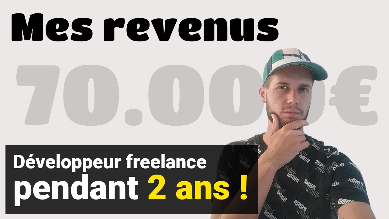 70K DE CA, MON BILAN ? COMBIEN JE GAGNE ? DÉVELOPPEUR FREELANCE