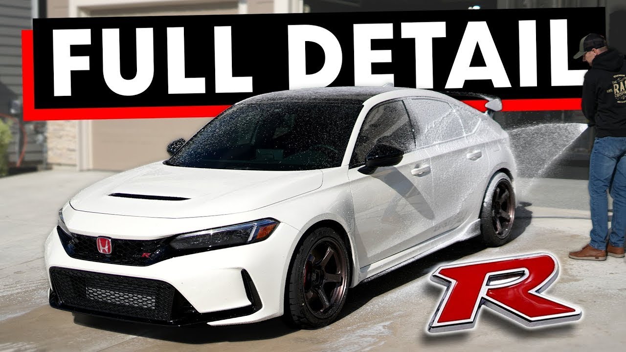 First Wash 2023 Honda Civic Type R - Full Detail