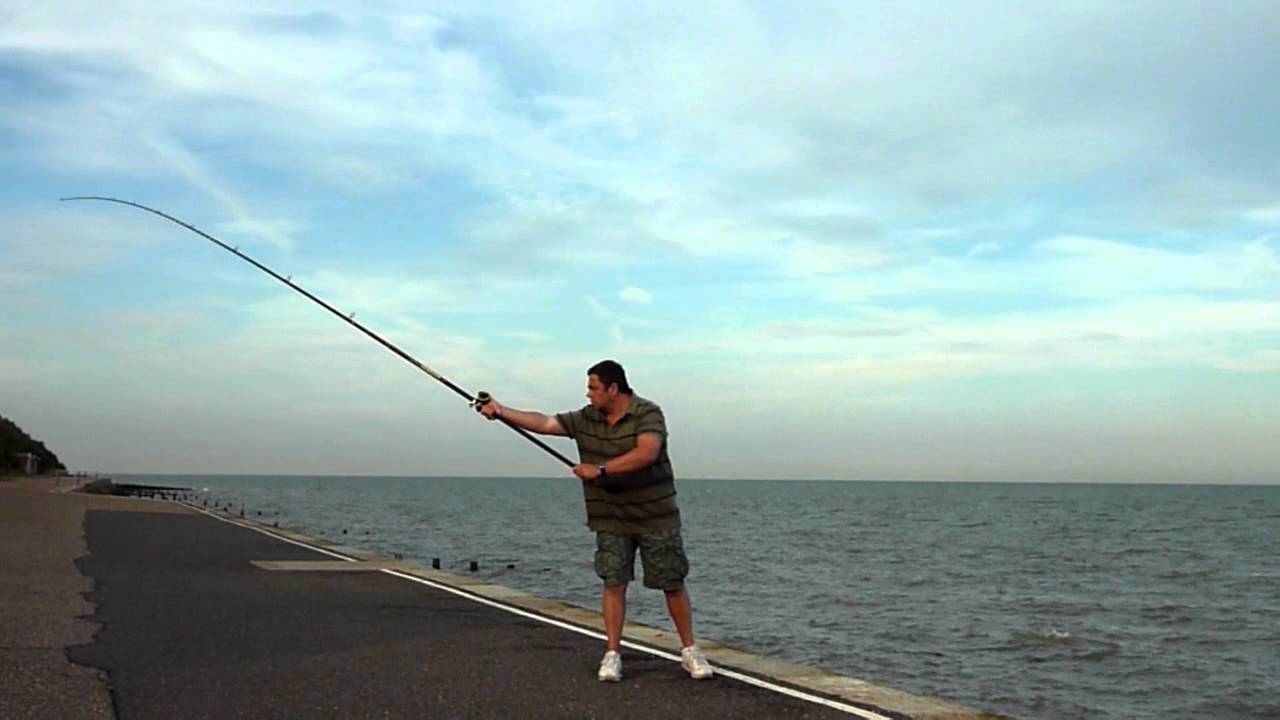 John Holden: the fishing pendulum cast in slow motion
