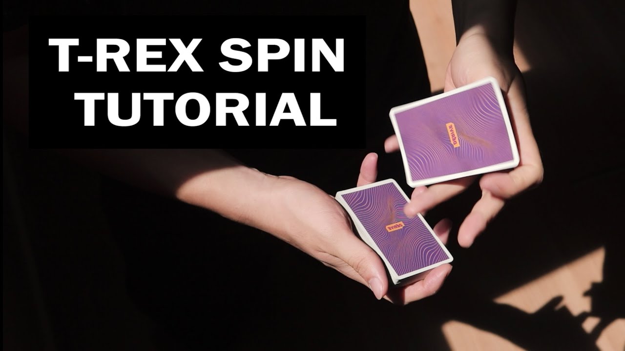 T-REX SPIN - BEGINNER Cardistry Tutorial