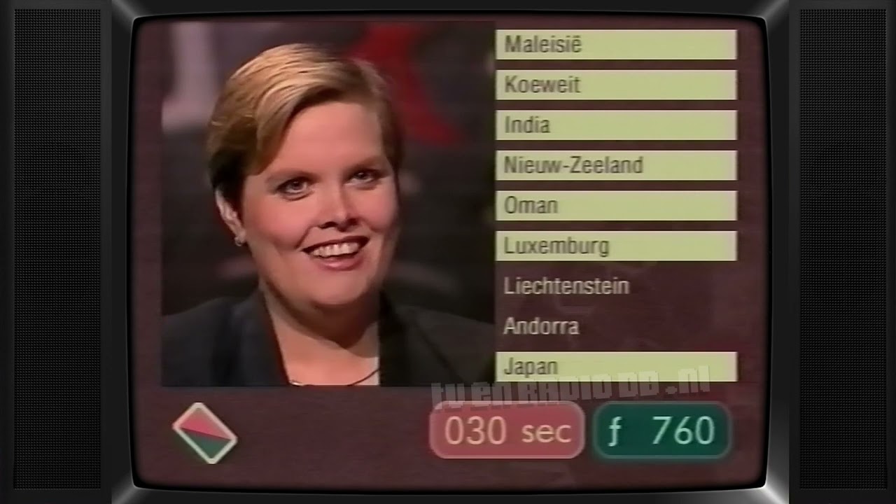 TV: Per Seconde Wijzer (19940528) | Quiz | Spel | Kennisquiz | Kees Driehuis