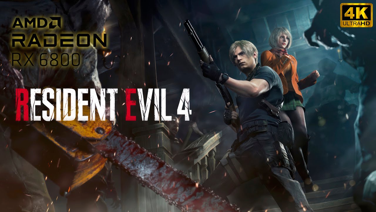 Playing Resident Evil 4 Remake on my AMD RX6800M laptop | RE4 Remake 4K60 FPS PC | Punchi Man Gaming