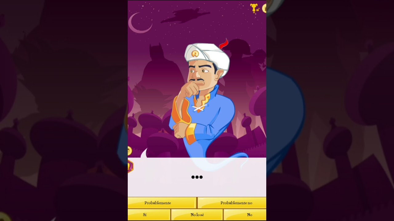 Viendo si akinator adivina a Aña