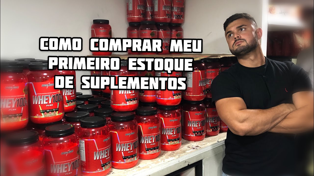 Como comprar seu primeiro estoque de suplementos ! | CAVEIRA SUPLEMENTOS | ERICK CAVEIRA