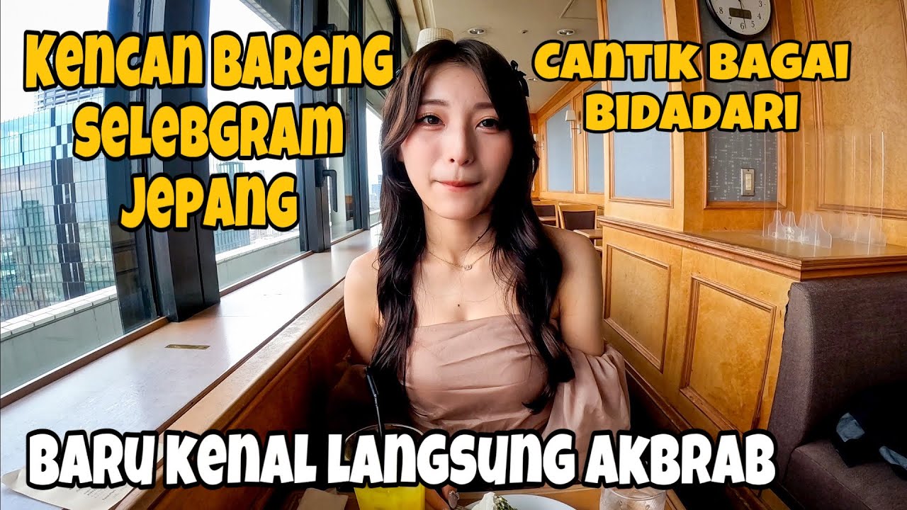 KENCAN BARENG CEWEK JEPANG PAKAI BAJU SMA, SELEBGRAM SPEK BIDADARI