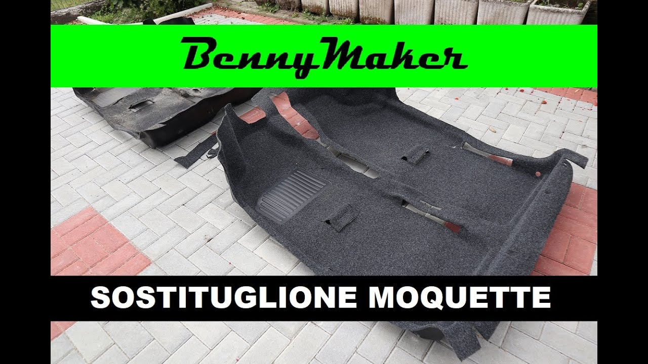 COME SOSTITUIRE LA MOQUETTE / FONDO DELLA FIAT PANDA 141