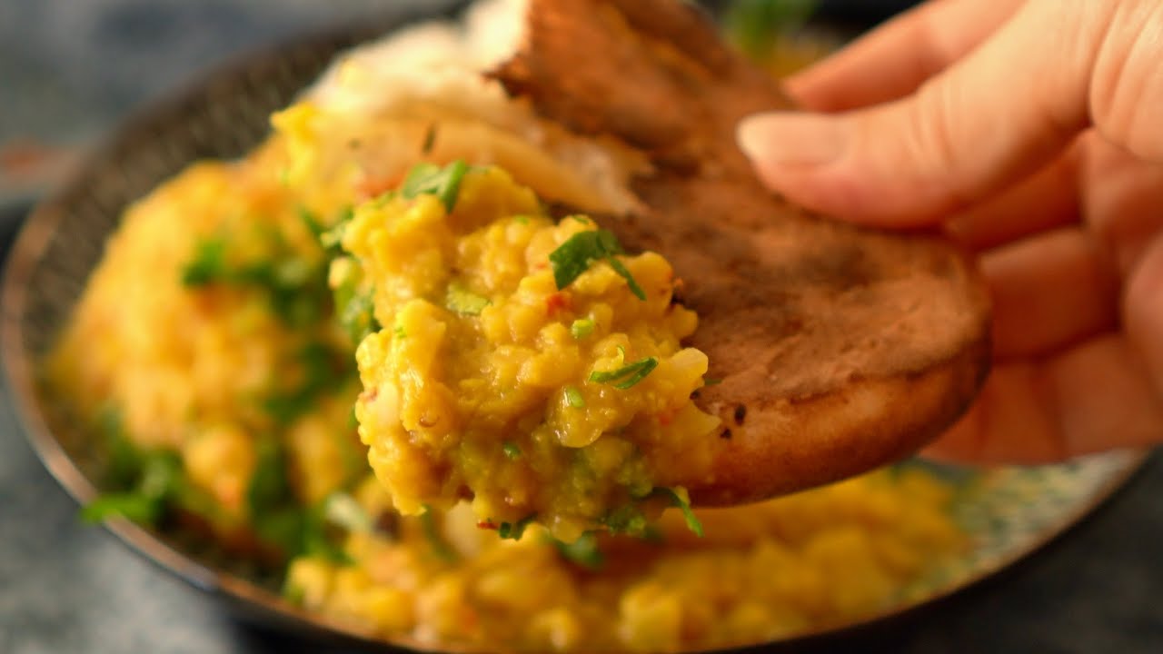 Easy Yellow Split Pea Dhal Recipe / Home Cafe Blog