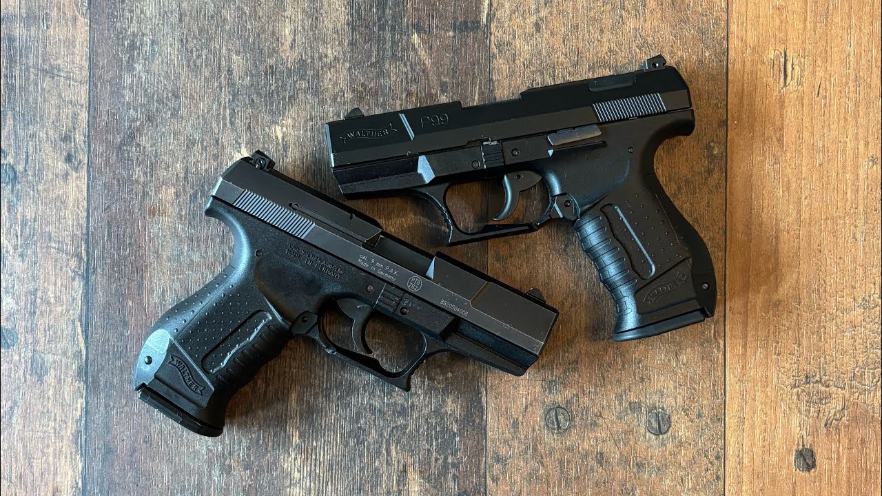 Vorstellung Vergleich Walther P99 SV - Stahlverschluss PTB 762 „Alt“ und „Neu“