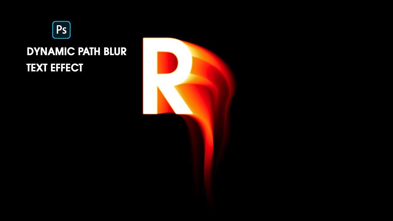 Photoshop EXPERTS Are Raving About This Dynamic Path Blur Text Effect