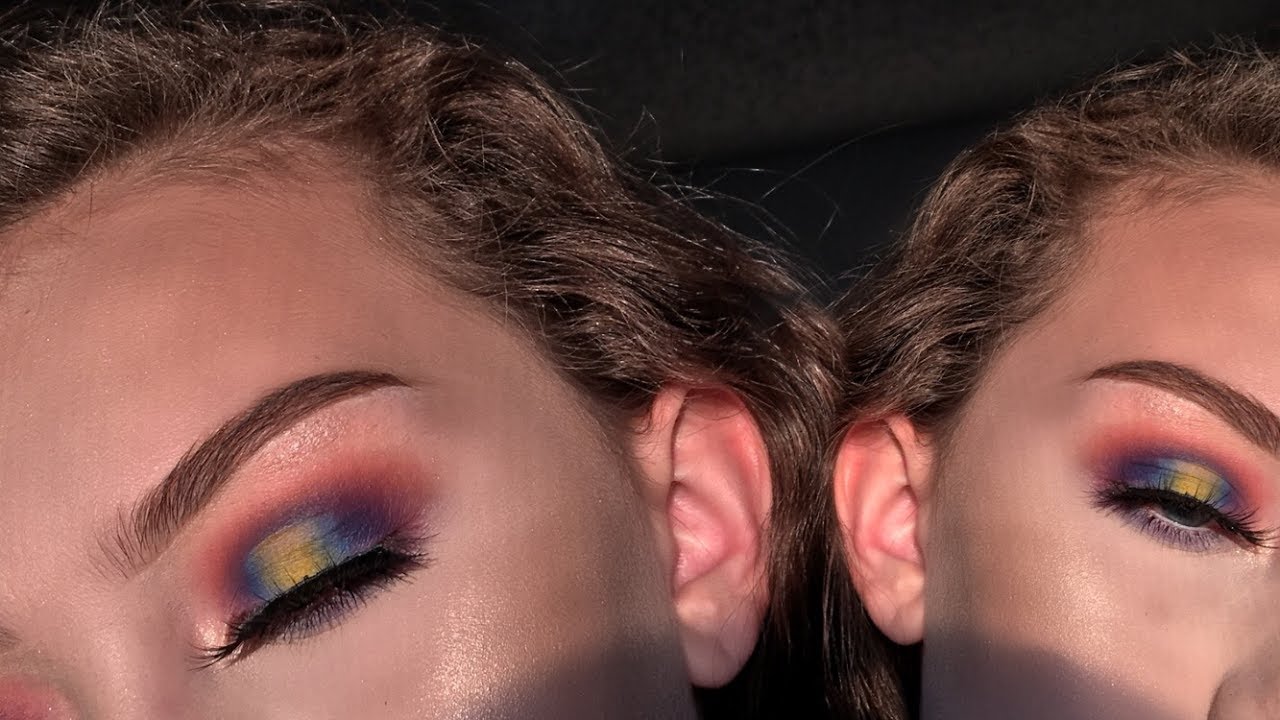RAINBOW Halo Eye Tutorial | ft. Brianna White