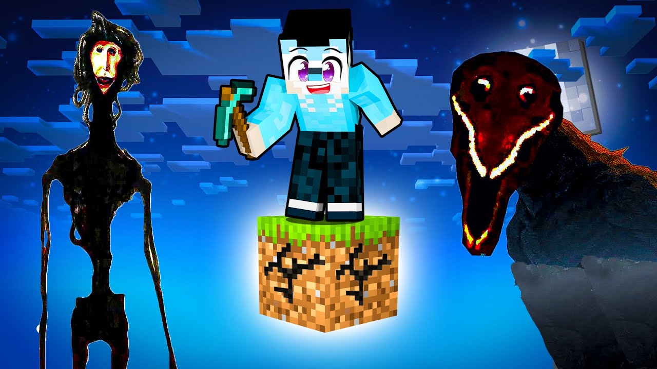 ONEBLOCK Maar Met Horror Mods In Minecraft!