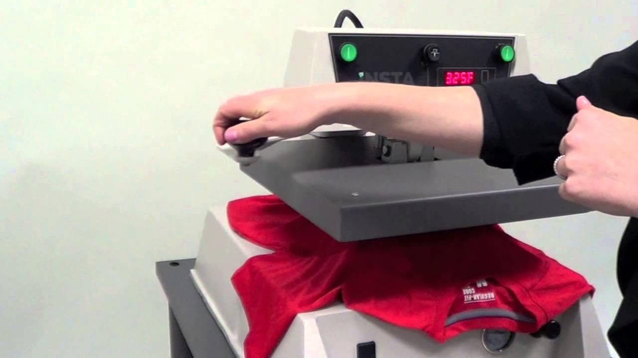 Applying to heat sensitive materials