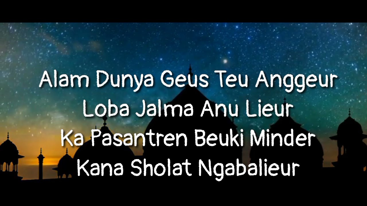 Sholawatan Sunda Syairan Alam Dunia ( Abuya Uci Turtusi Cilongok Banten)
