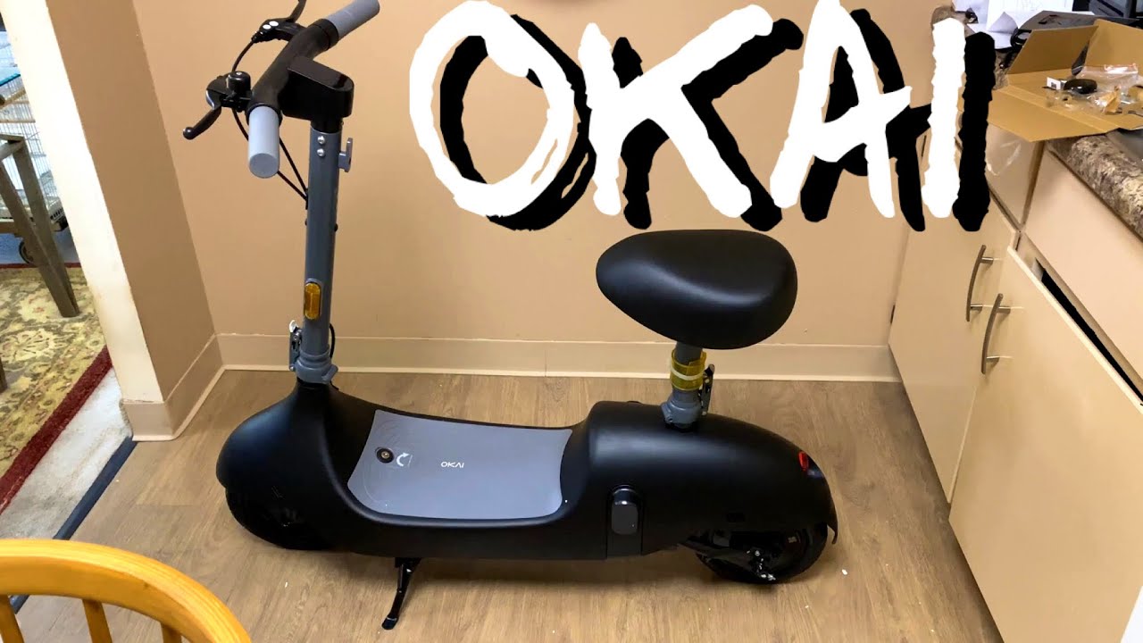 Okai Beetle Electric Scooter Unbox Setup and Ride