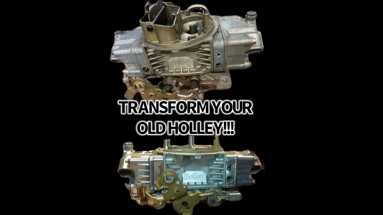 From Ugly to Eye-Catcher! Transform your Old Holley Carburetor! Carburetor Polishing!!