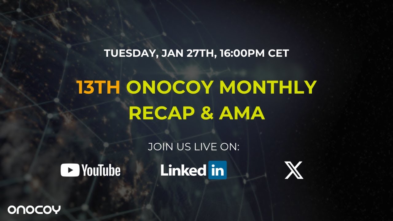 13th onocoy Monthly Recap & AMA