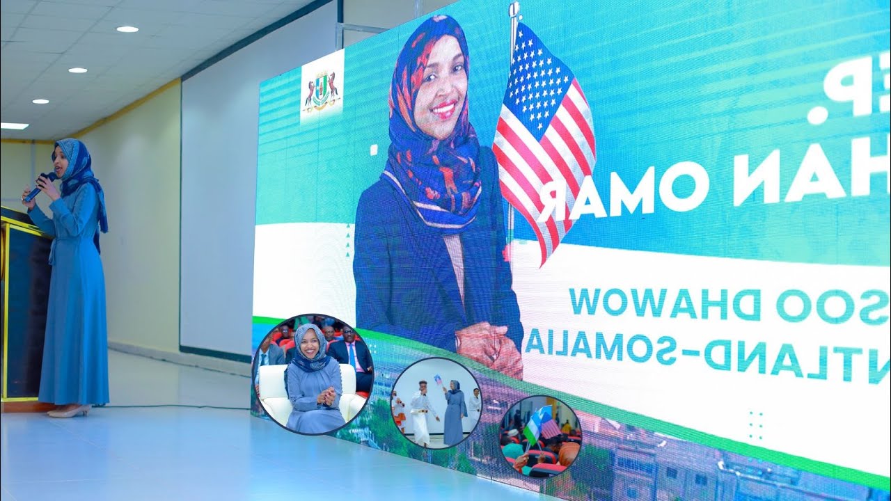 Khudbadda  Xildhibaan Ilhan Omar ee Garowe~Hanaan Dimoraadiyadda Puntland&Caalamka.