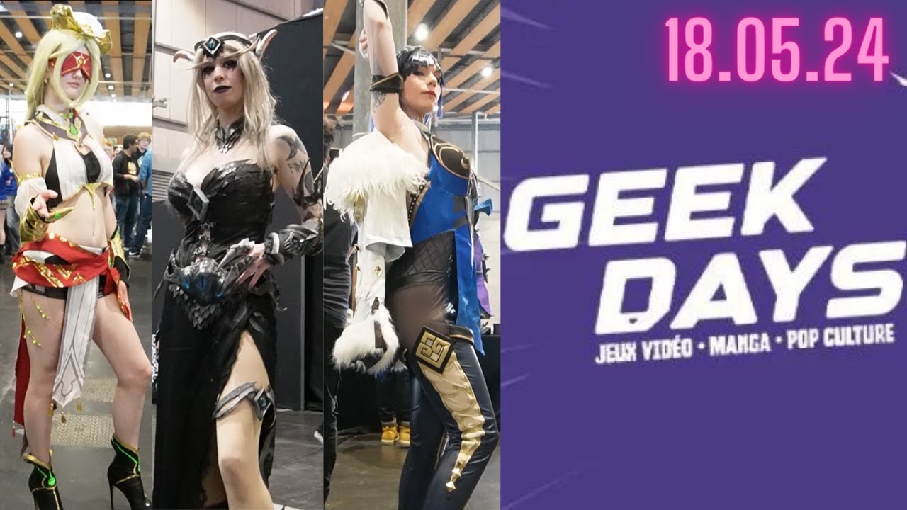 Geek Days Lille 18.05.24 I Cosplay Showcase