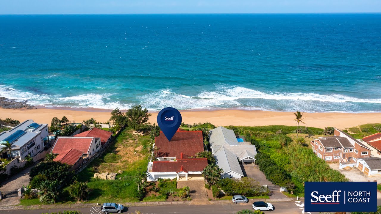 R8,000,000-239 Seaview Drive, Tinley Manor-Stunning Villa Directly On The Beach!