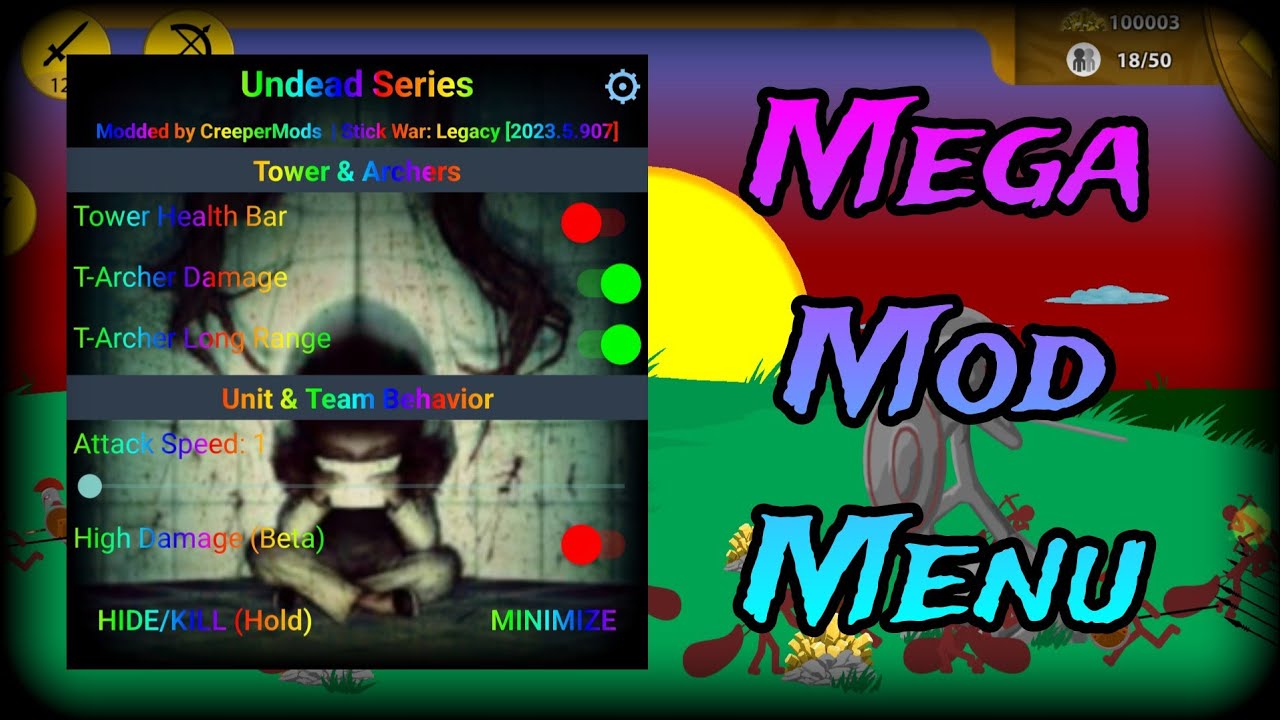 [4K-60FPS] Stick War: Legacy - 2025.1.161 | Mega Mod Menu #132