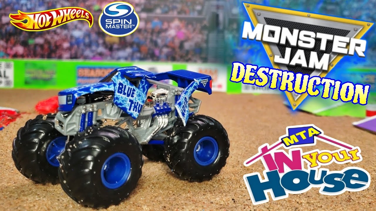 MONSTER JAM! Toy Diecast Monster Truck Racing! (In Your House 1)
