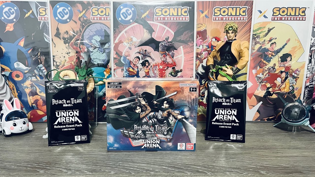 New Attack On Titan TCG! Union Arena Box Opening