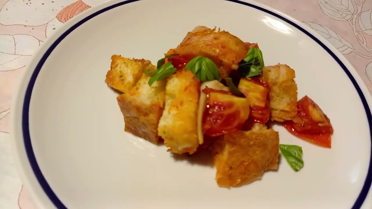 Pane e pummarola (video ricetta 1116)