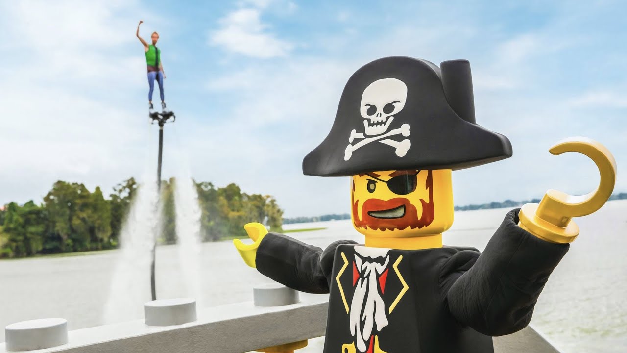 LEGOLAND Florida’s Brickbeard’s Watersport Stunt Show FULL SHOW | PirateFest Weekends 2023