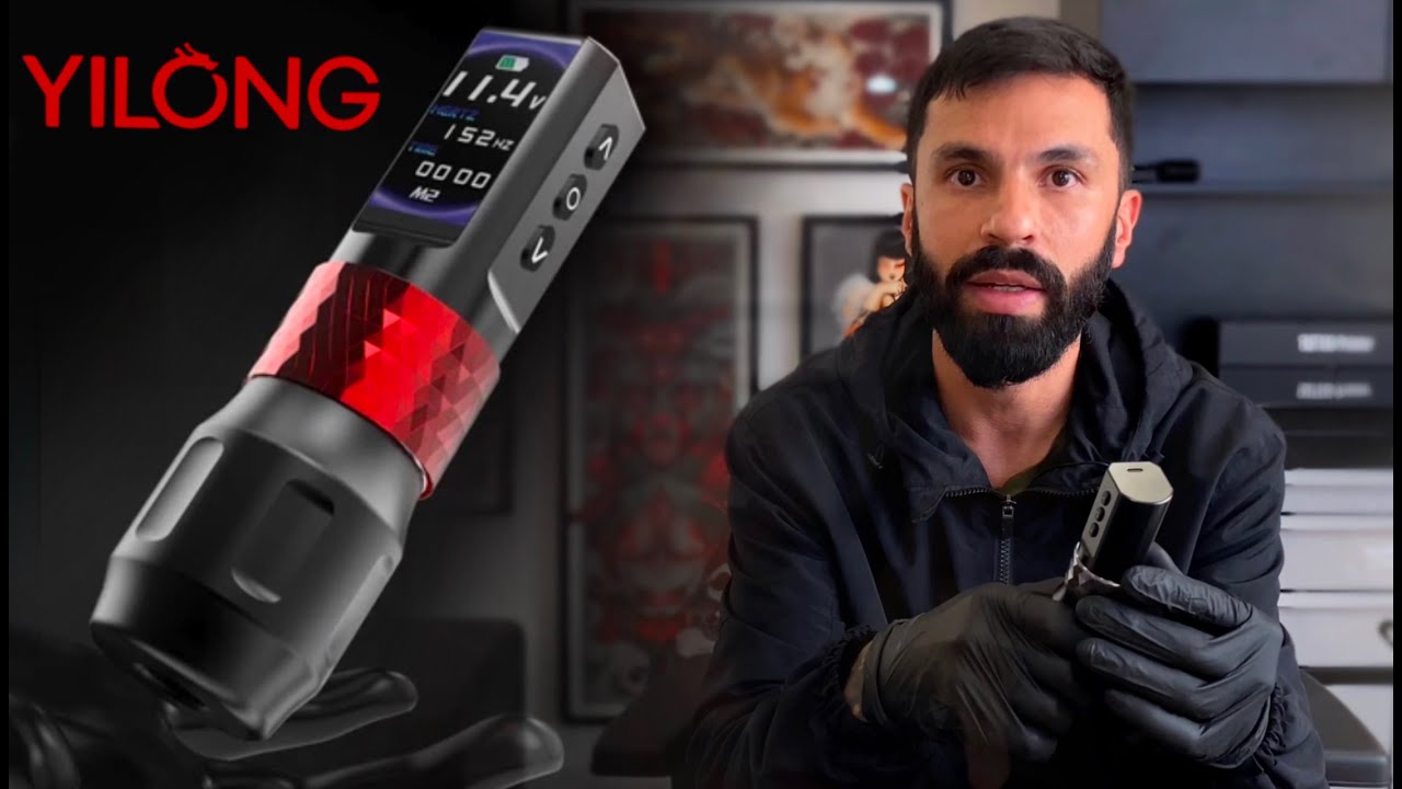 Testando a Máquina de Tatuagem - YILONG  F6