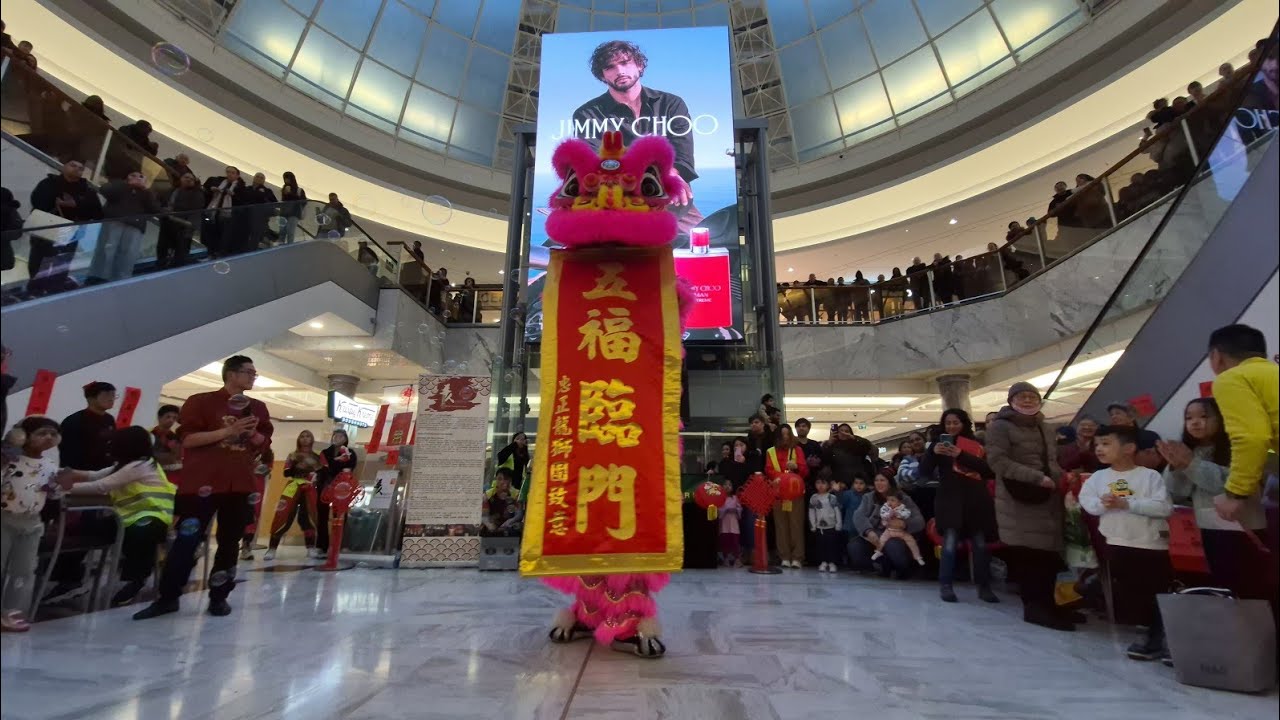 Lion Dance By Chung Ching | CNY 2025 | Brent Cross Shopping Centre London