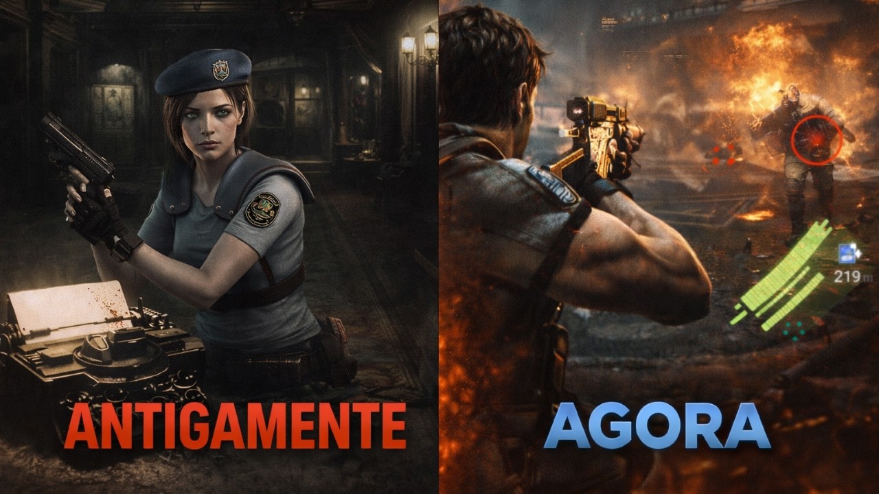 VOCÊ NÃO CONTROLA MAIS RESIDENT EVIL