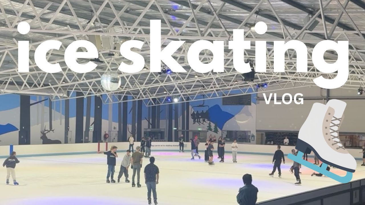 Crazy ice skating vlog 