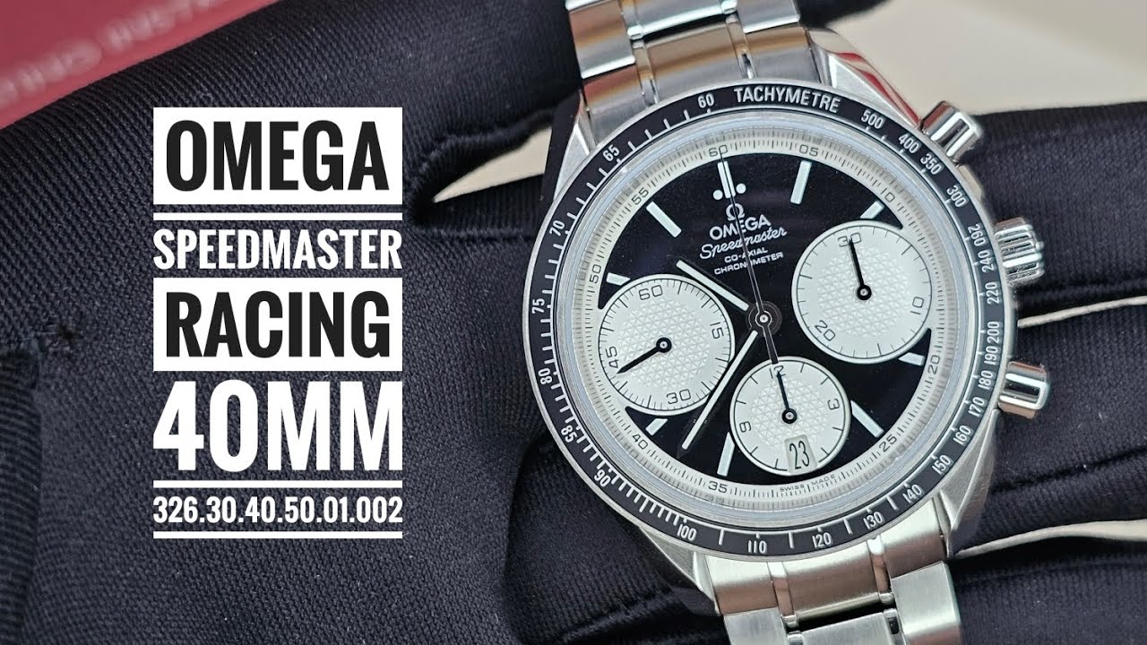 Omega Speedmaster Racing Co-Axial Chronometer Automatic Chronograph 40 mm 326.30.40.50.01.002