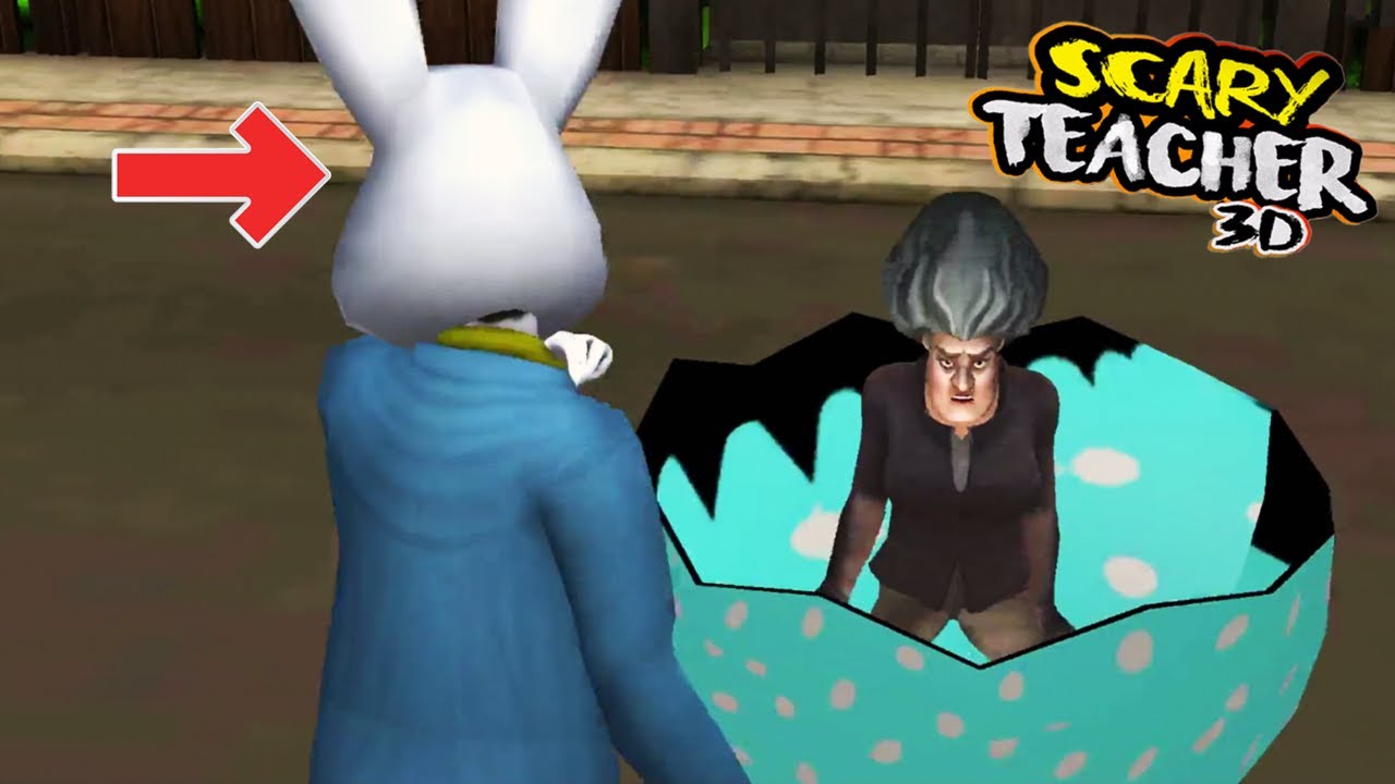 SCARY TEACHER TAVŞAN SALDIRDI (YENİ BÖLÜM) - SCARY TEACHER 3D