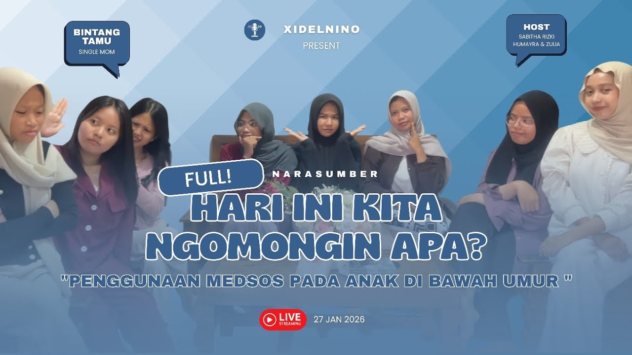 Penggunaan Media Sosial Pada Anak di Bawah Umur | Podcast | Fote.Four Elnino