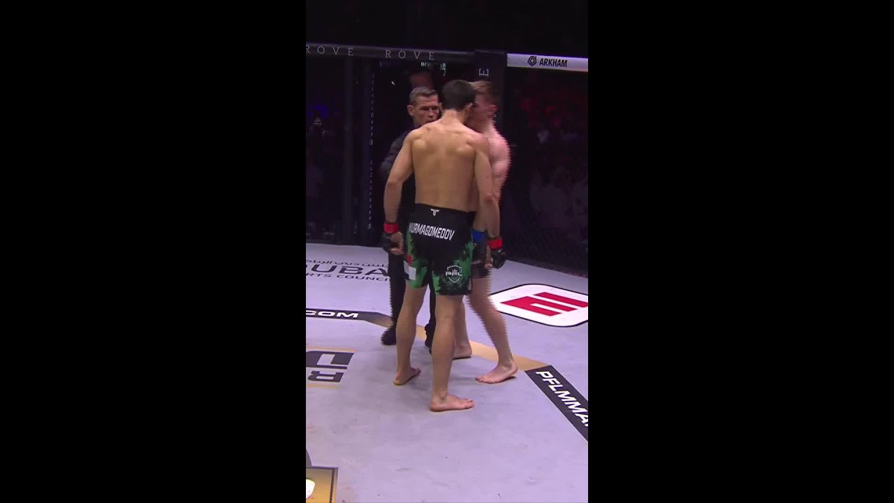 Paul Hughes v Usman Nurmagomedov 2 is HEATING UP! 🔥 #shorts #pfl