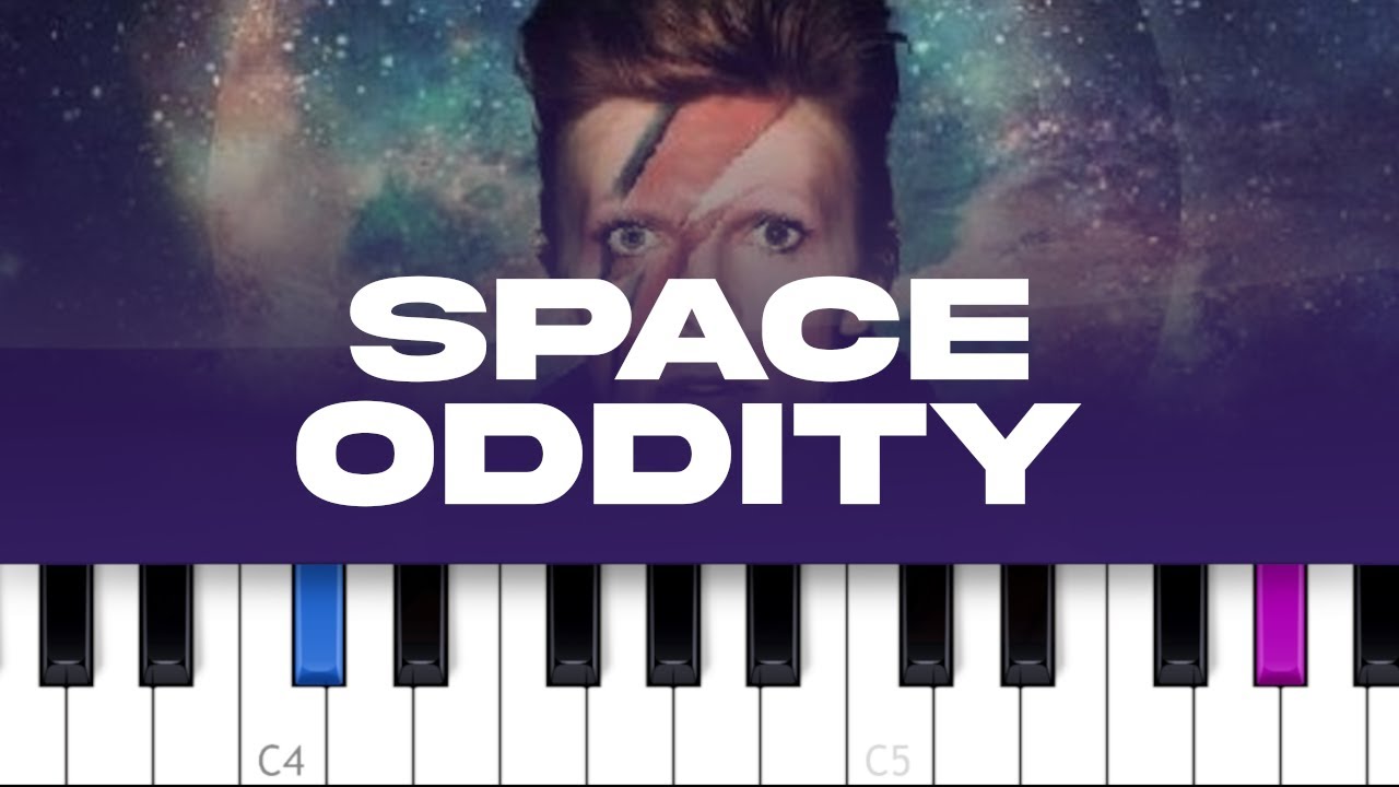 David Bowie - Space Oddity  (piano tutorial)