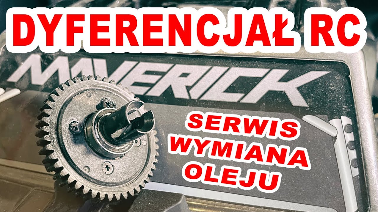DYFERENCJAŁ MAVERICK QUANTUM R i PLUS | Jak rozebrać i złożyć dyfer RC | czyszczenie wymiana oleju |