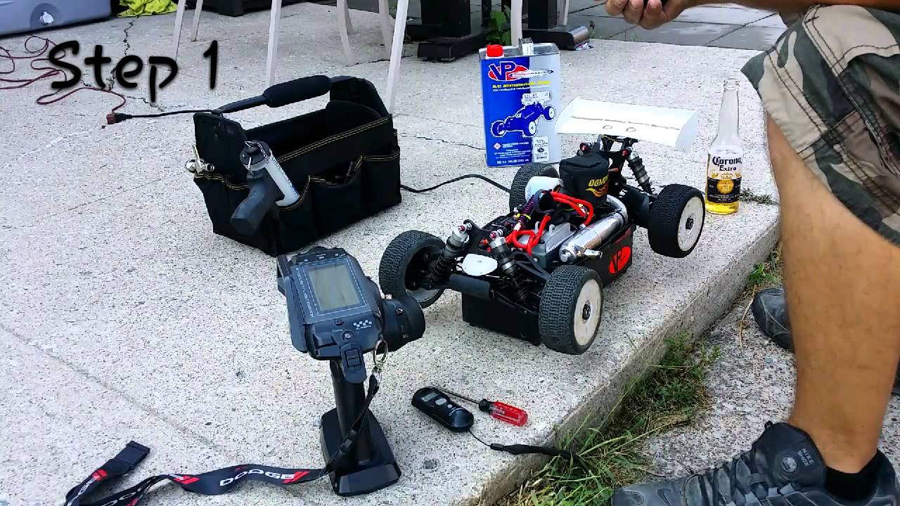 Step 1 Nitro Engine Break In