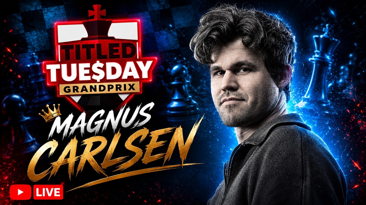 MAGNUS CARLSEN TITLED TUESDAY REPLAY🔥 | LIVE CHESS MARATHON