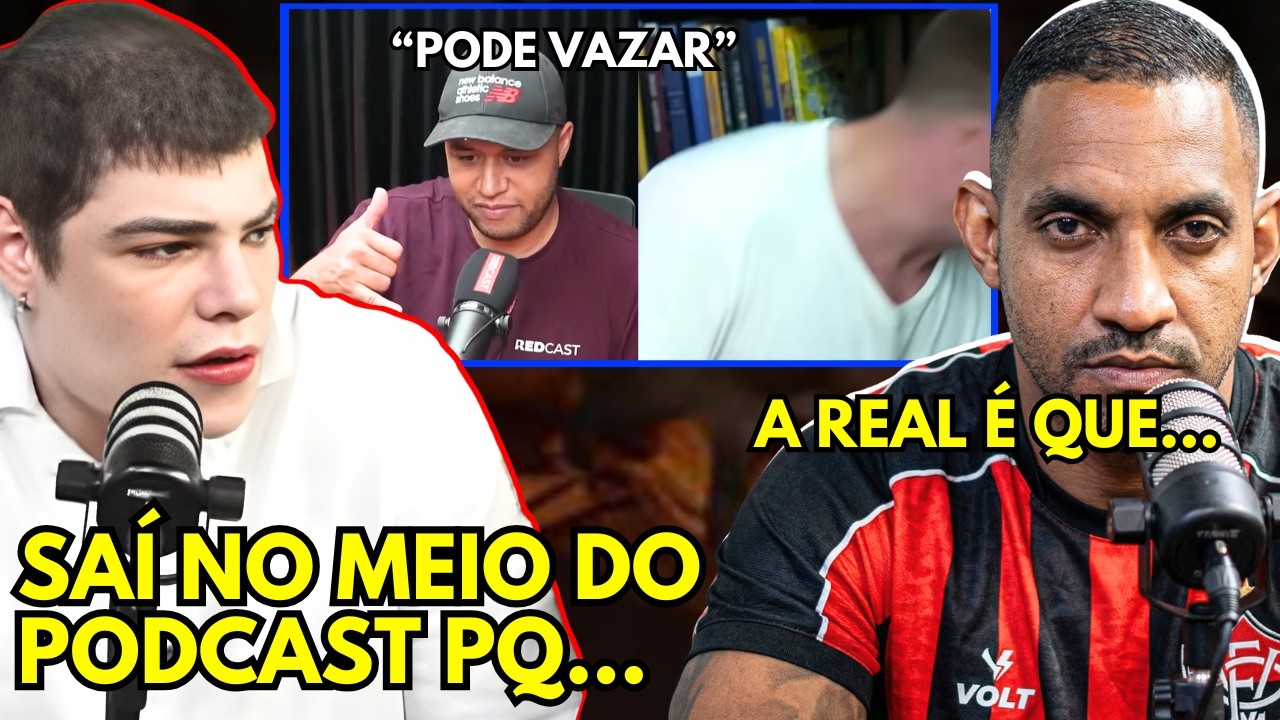 TADALAFELLAS MANDA A REAL SOBRE O REDCAST | Caverna do Ogro Podcast